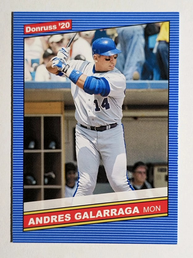 2020 Donruss #213 Andres Galarraga RETRO