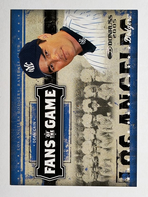 2005 Donruss Fans of the Game #4 Dean Cain