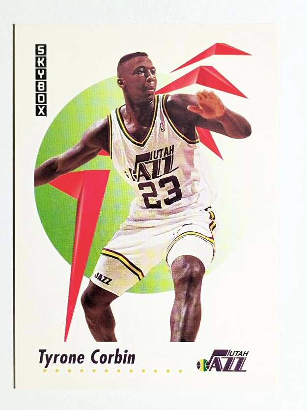 1991-92 SkyBox #649 Tyrone Corbin