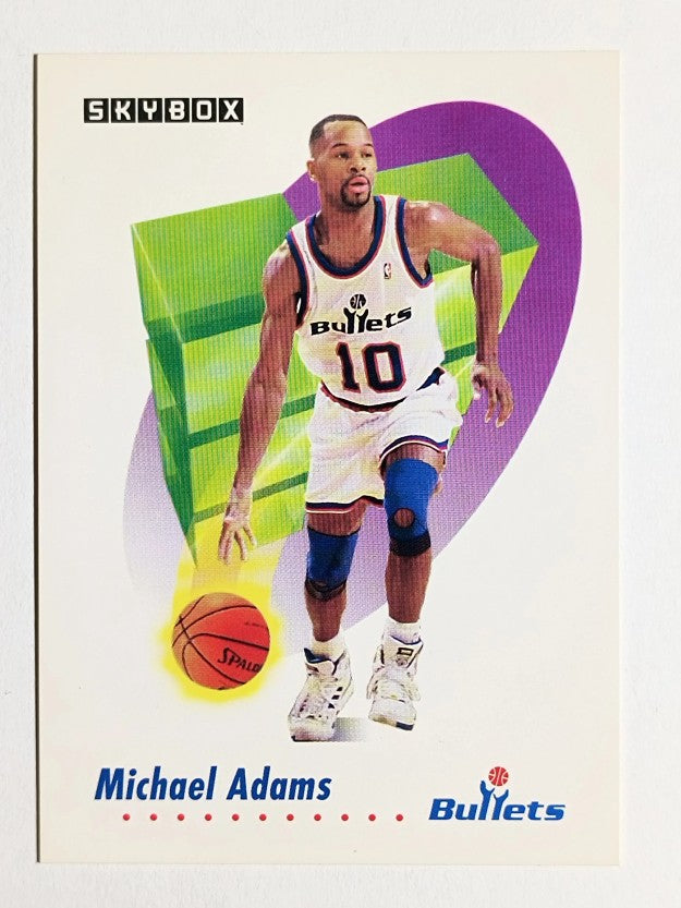 1991-92 SkyBox #650 Michael Adams