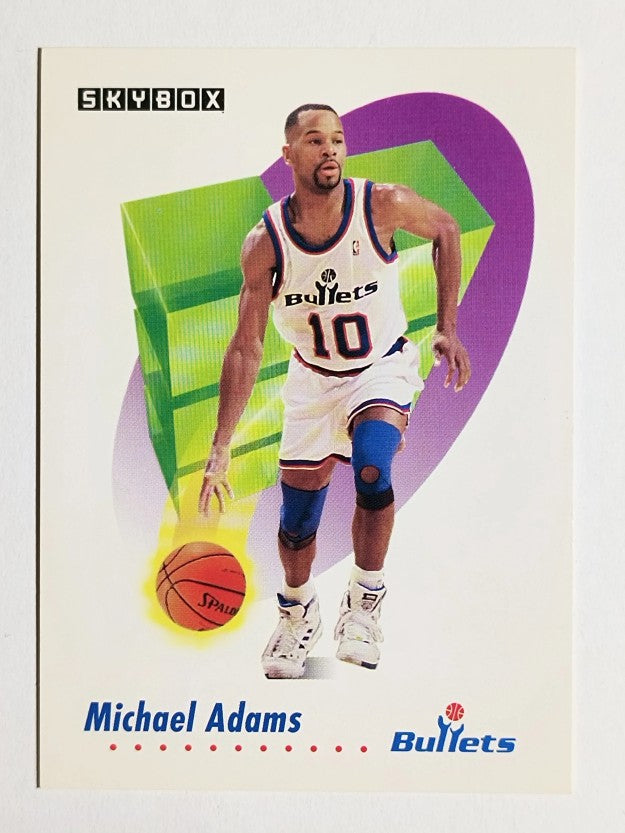1991-92 SkyBox #650 Michael Adams
