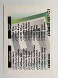 1991-92 SkyBox #654 Checklist S/351-404