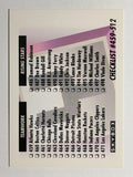 1991-92 SkyBox #656 Checklist Y/459-512