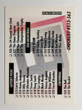 1991-92 SkyBox #657 Checklist B/513-563
