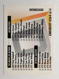 1991-92 SkyBox #658 Checklist O/564-614
