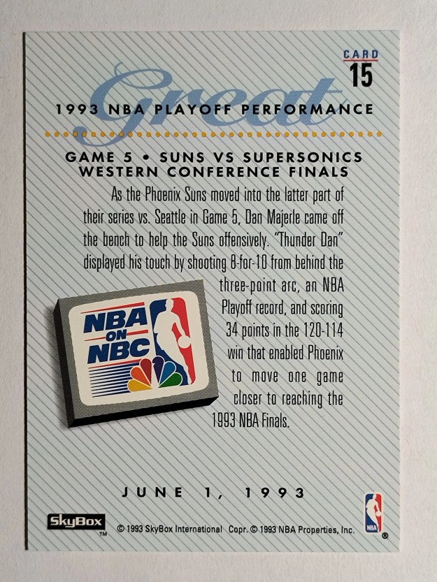 1993-94 SkyBox Premium #15 Dan Majerle PO