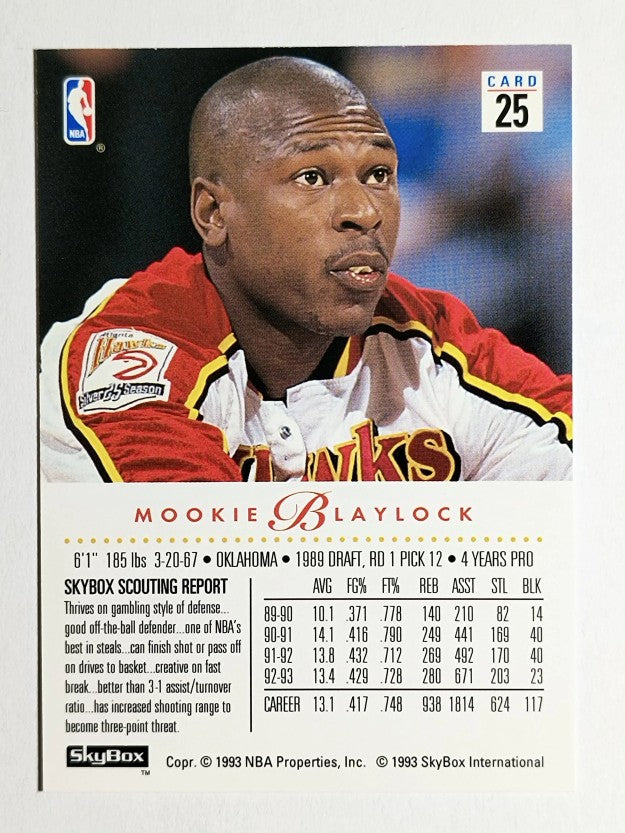 1993-94 SkyBox Premium #25 Mookie Blaylock