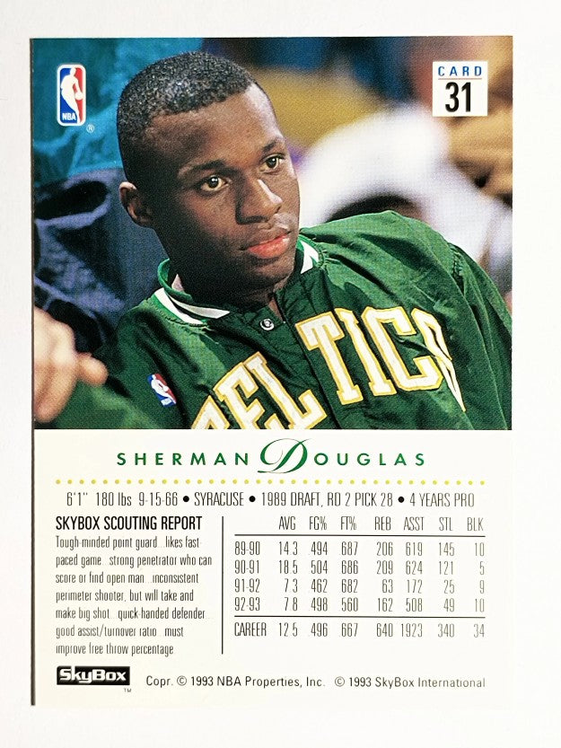 1993-94 SkyBox Premium #31 Sherman Douglas