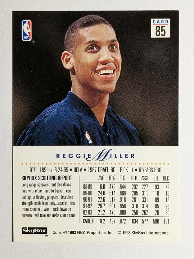 1993-94 SkyBox Premium #85 Reggie Miller