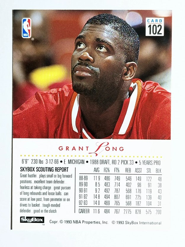 1993-94 SkyBox Premium #102 Grant Long