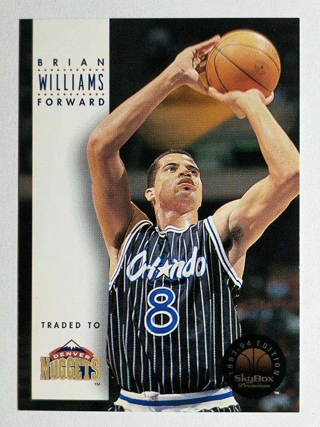 1993-94 SkyBox Premium #137 Brian Williams