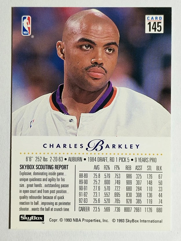 1993-94 SkyBox Premium #145 Charles Barkley