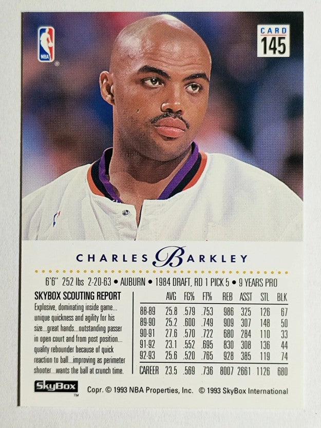 1993-94 SkyBox Premium #145 Charles Barkley (NM)