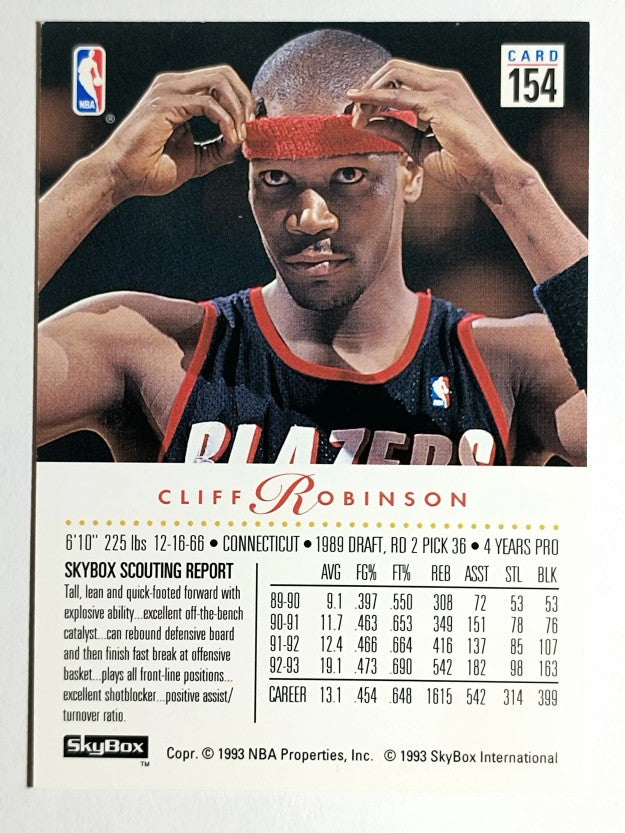 1993-94 SkyBox Premium #154 Clifford Robinson