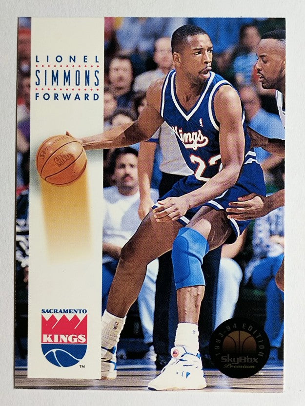 1993-94 SkyBox Premium #158 Lionel Simmons