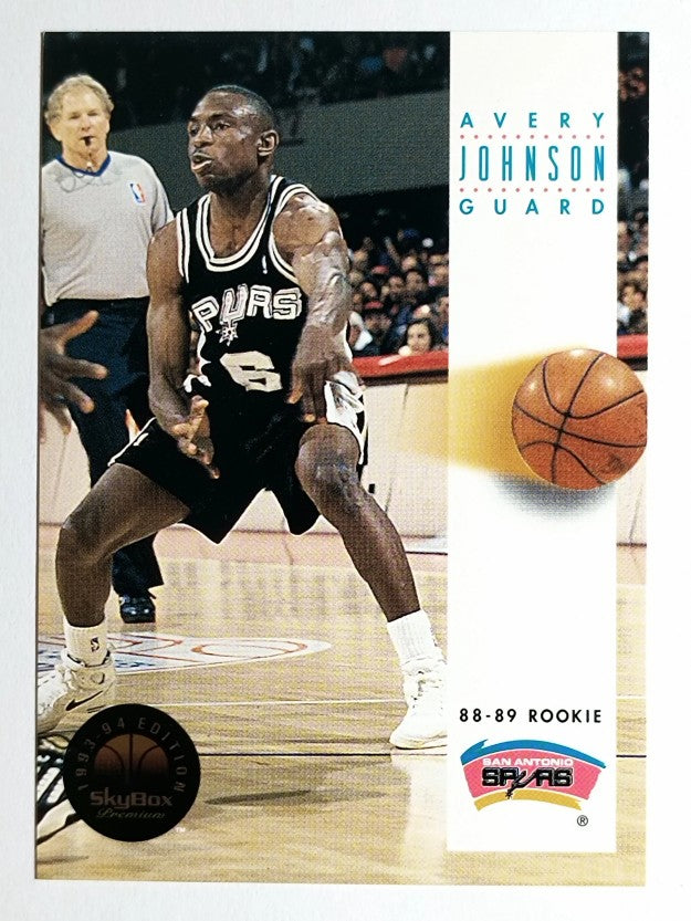 1993-94 SkyBox Premium #166 Avery Johnson