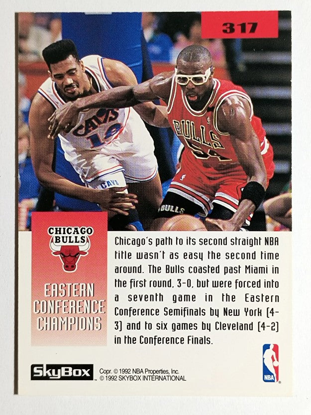 1992-93 SkyBox #317 Scottie Pippen FIN