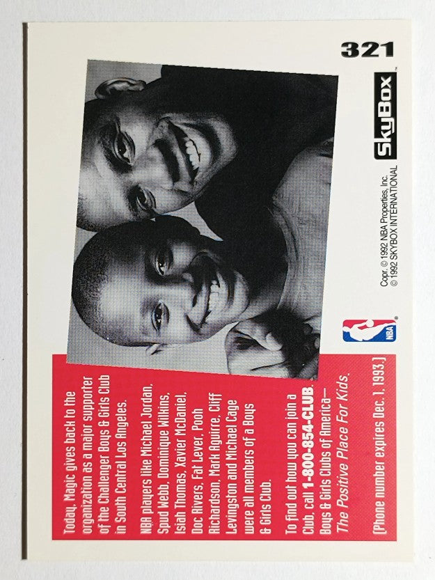 1992-93 SkyBox #321 Boys and Girls