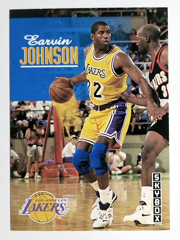 1992-93 SkyBox #358 Magic Johnson (NM)