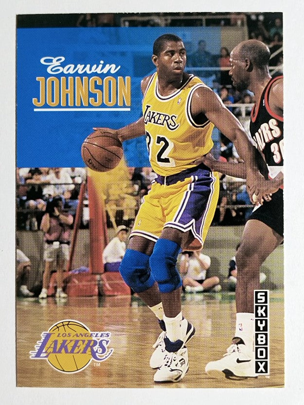 1992-93 SkyBox #358 Magic Johnson (NM)