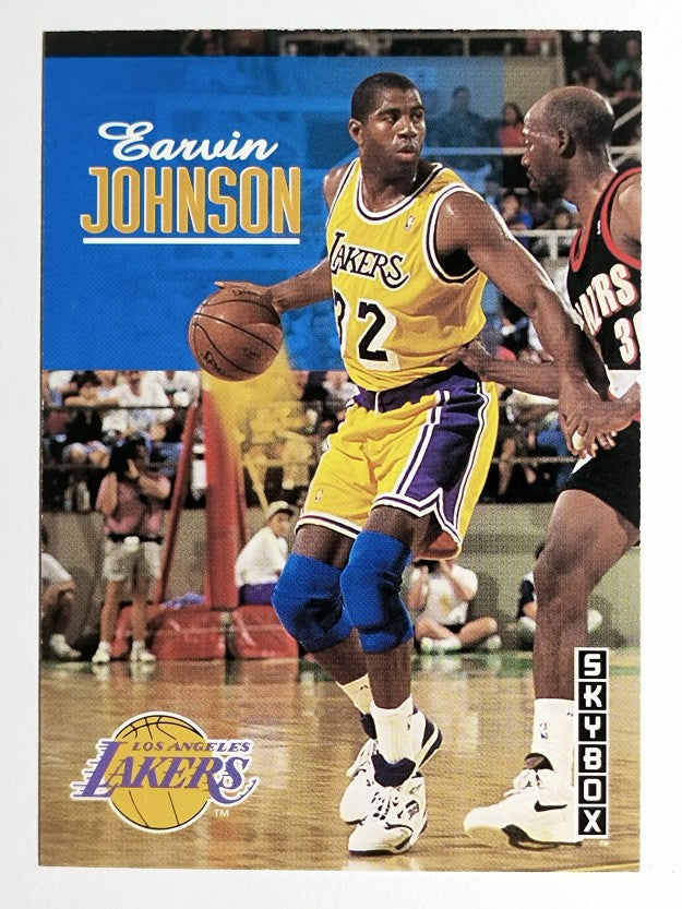 1992-93 SkyBox #358 Magic Johnson (NM)