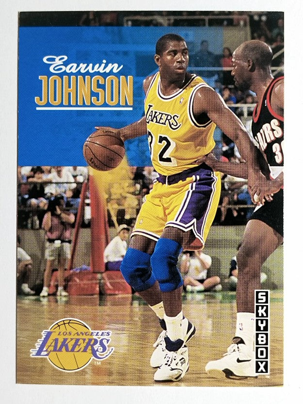 1992-93 SkyBox #358 Magic Johnson (NM)