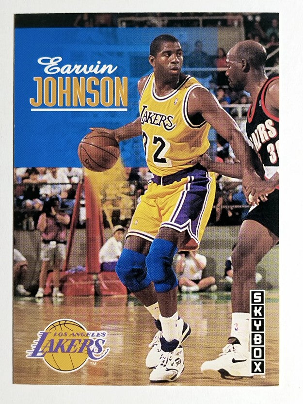 1992-93 SkyBox #358 Magic Johnson (NM)