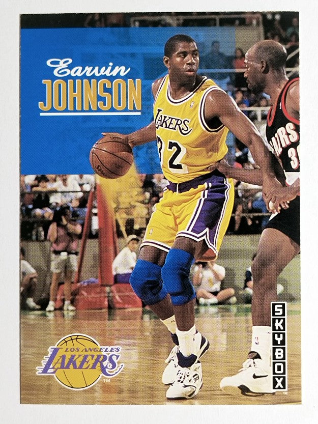 1992-93 SkyBox #358 Magic Johnson (NM)