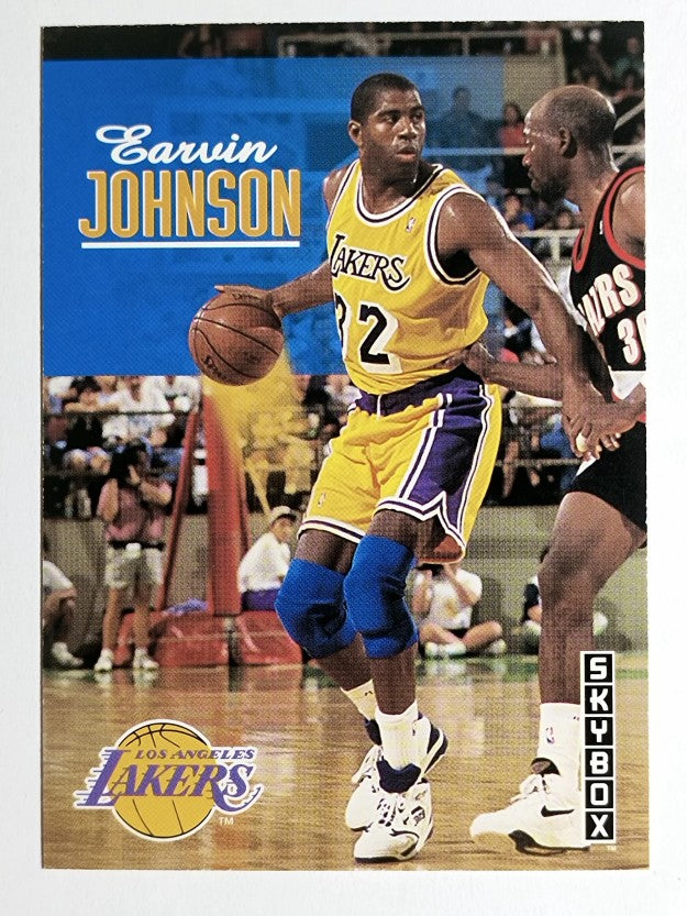 1992-93 SkyBox #358 Magic Johnson (NM)