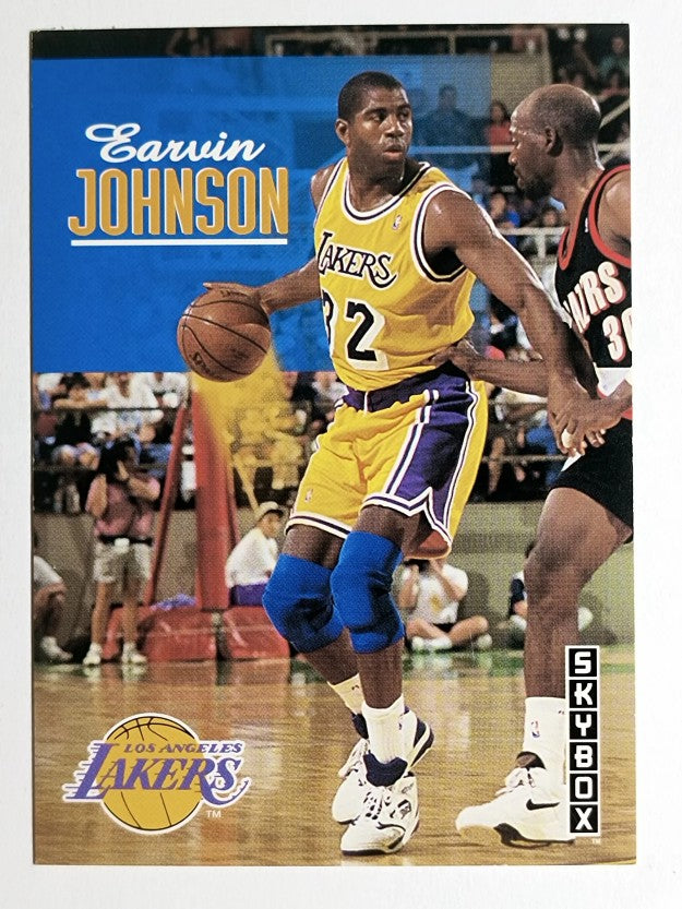 1992-93 SkyBox #358 Magic Johnson (EXMT)