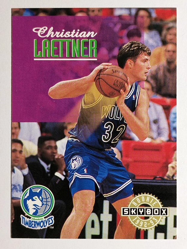 1992-93 SkyBox #369 Christian Laettner SP RC