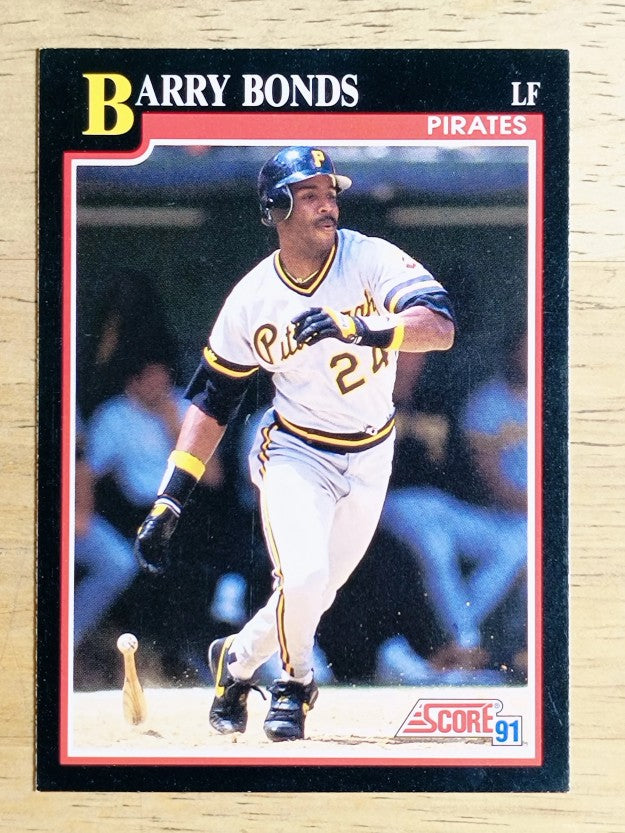 1991 Score #330 Barry Bonds