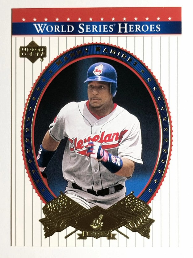 2002 Upper Deck World Series Heroes #40 Manny Ramirez