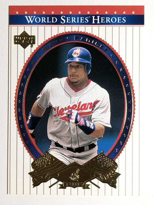 2002 Upper Deck World Series Heroes #40 Manny Ramirez