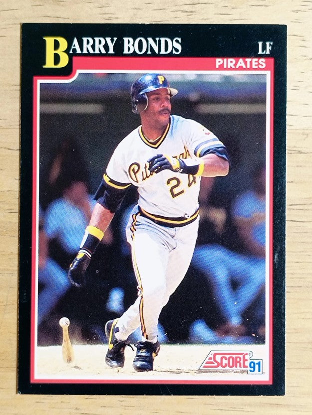 1991 Score #330 Barry Bonds