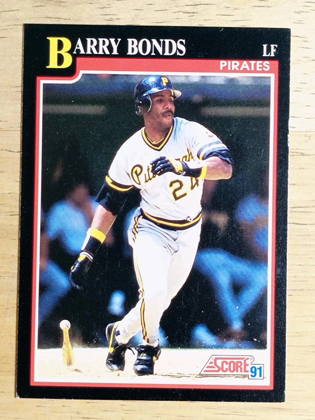 1991 Score #330 Barry Bonds