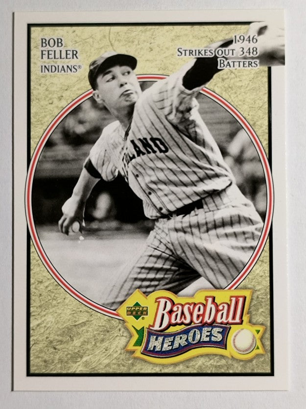 2005 Upper Deck Baseball Heroes #4 Bob Feller