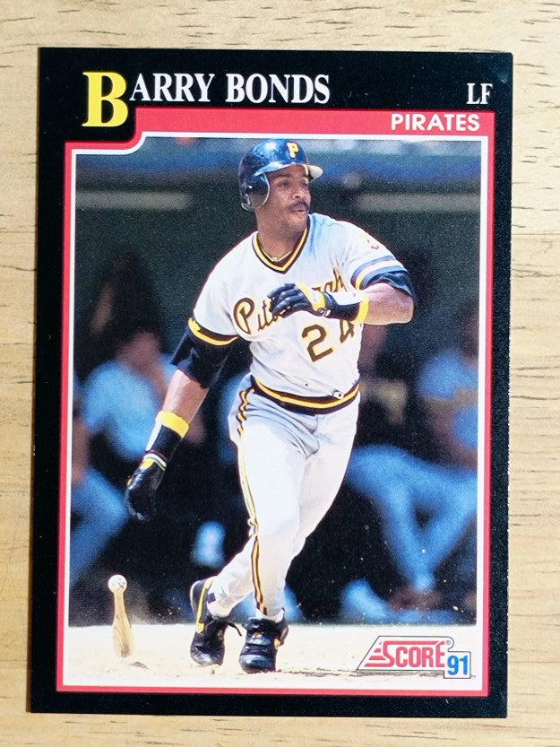 1991 Score #330 Barry Bonds