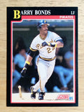 1991 Score #330 Barry Bonds