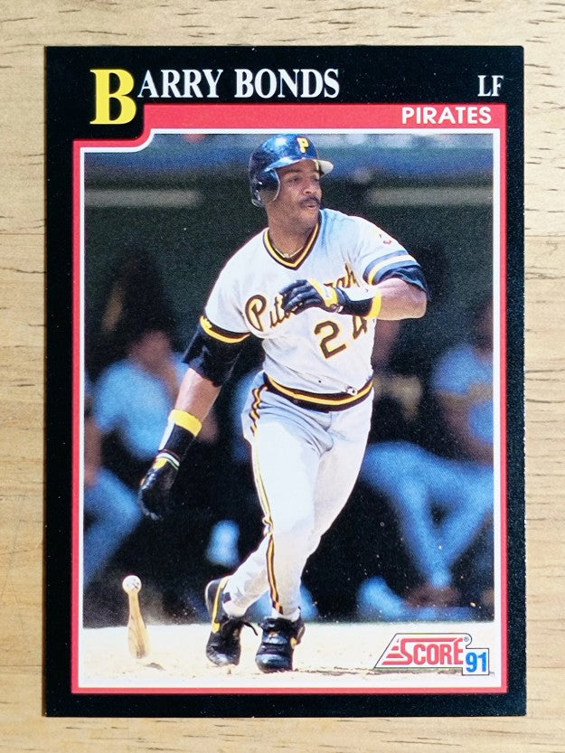 1991 Score #330 Barry Bonds