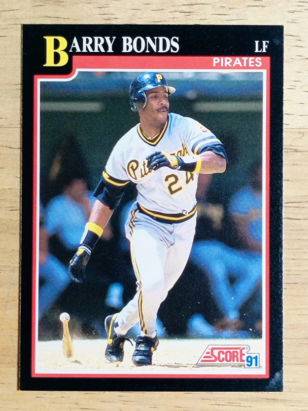1991 Score #330 Barry Bonds