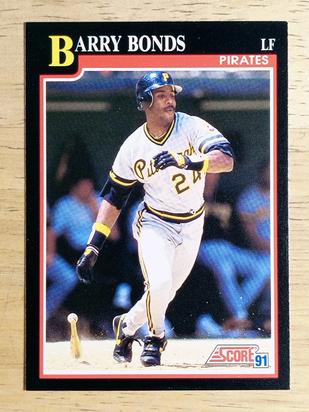 1991 Score #330 Barry Bonds
