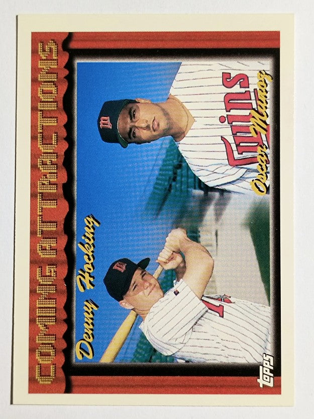 1994 Topps #771 Denny Hocking/Oscar Munoz RC