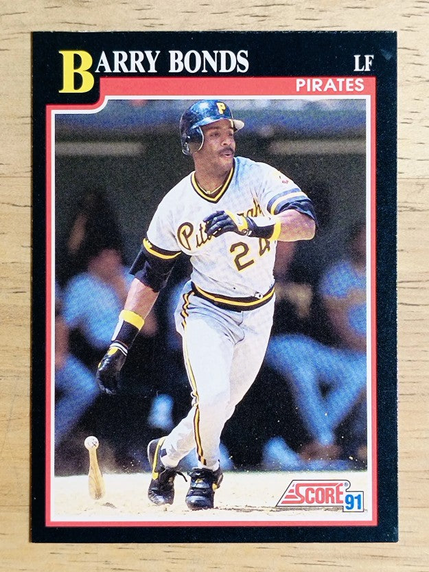 1991 Score #330 Barry Bonds