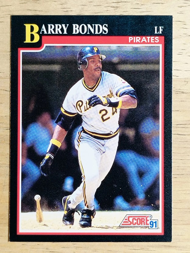 1991 Score #330 Barry Bonds