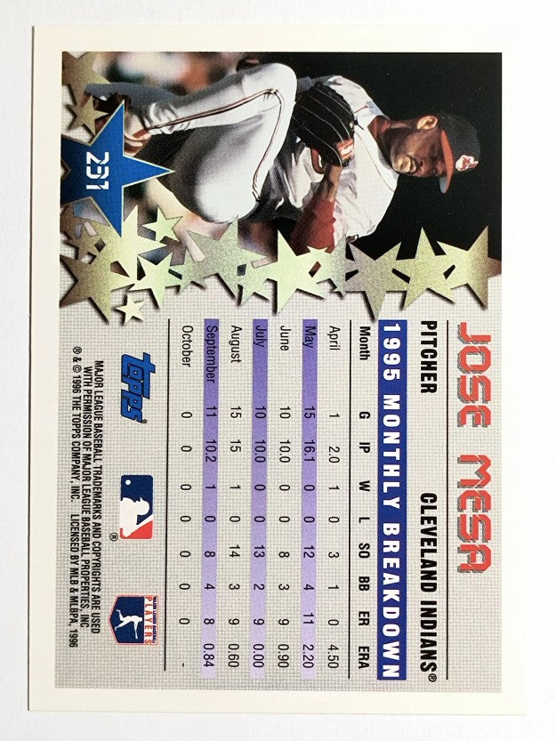 1996 Topps #231 Jose Mesa STP
