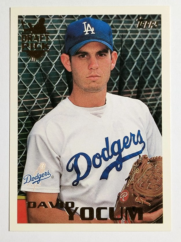 1996 Topps #236 David Yocum RC