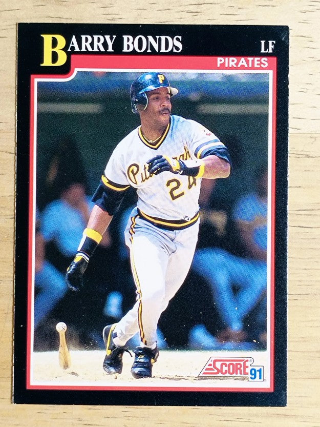 1991 Score #330 Barry Bonds