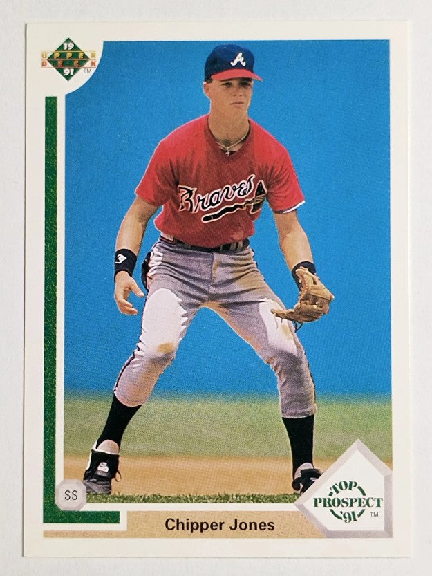 1991 Upper Deck #55 Chipper Jones RC
