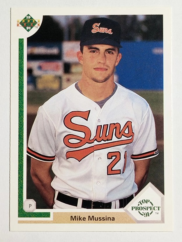 1991 Upper Deck #65 Mike Mussina RC (NM)